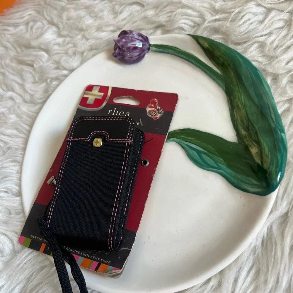 Rhea wenger camera, card holder